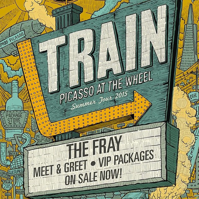 January 21: Woo hoo!!! Can't wait! @thefray
